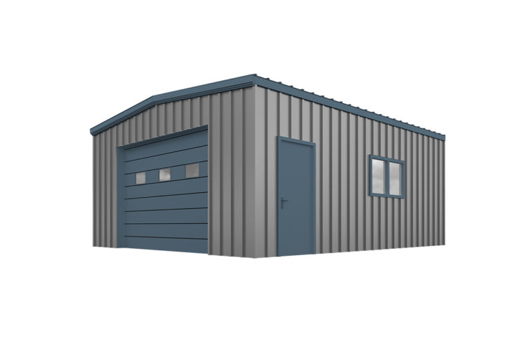 20x24 Metal Building System with Components