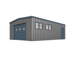 20x30 Metal Building System with Components