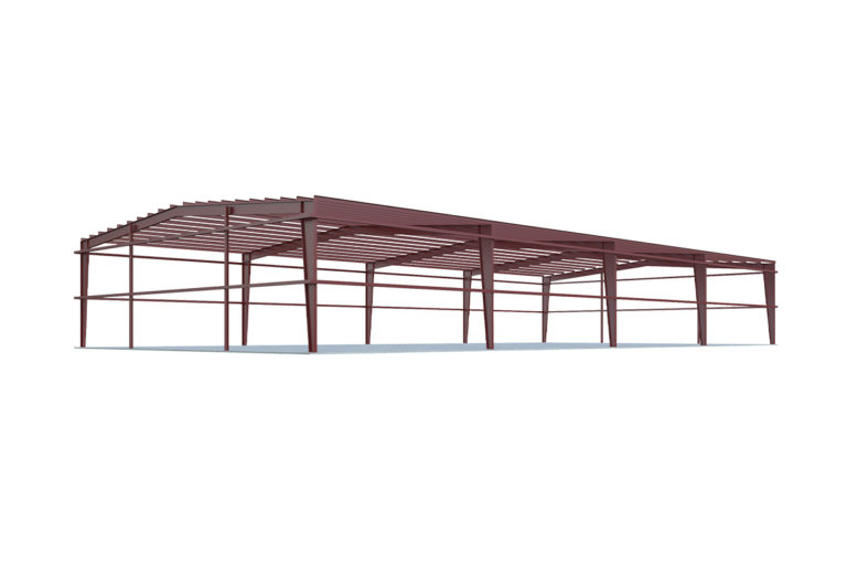 50x100 Metal Building Primary and Secondary Framing