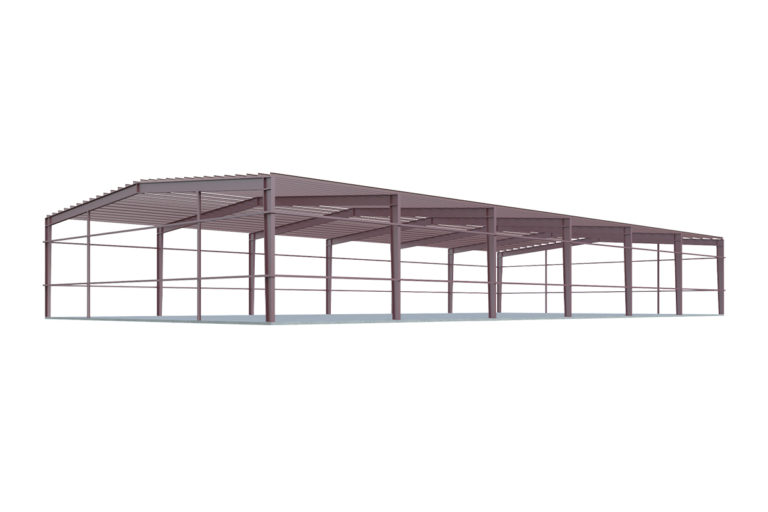 60x120 Metal Building Primary and Secondary Framing