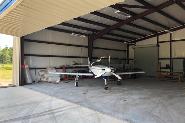 Capital Steel Personal Aircraft Hangar