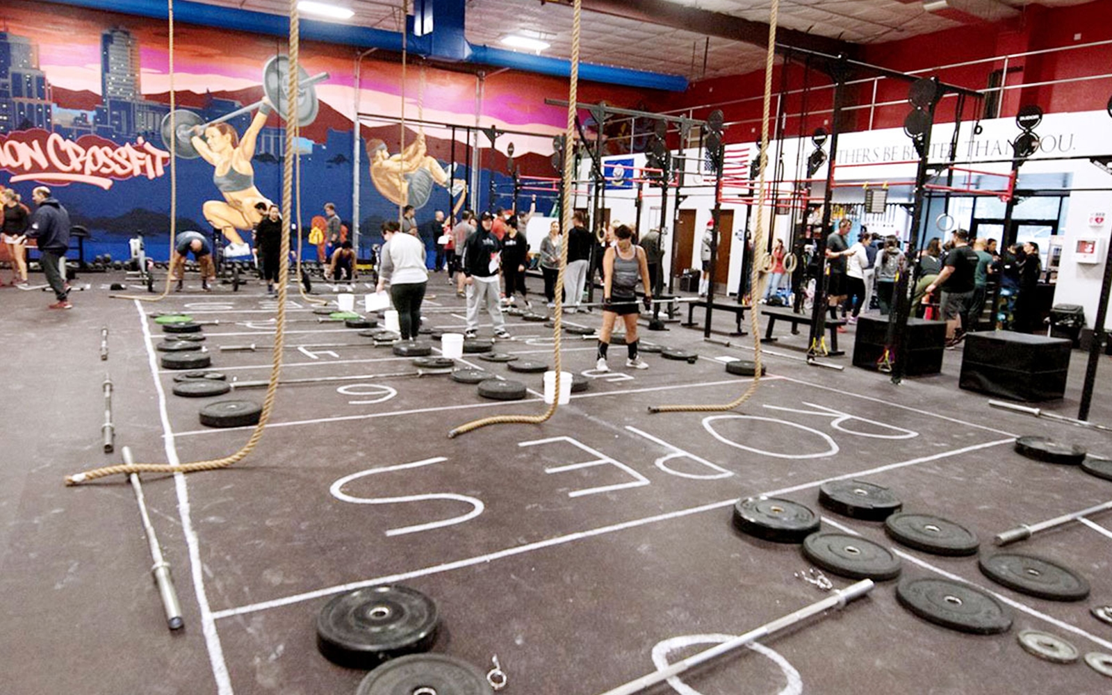 The best CrossFit gym solutions (as in the steel framed building pictured here) are custom tailored to your specific needs.