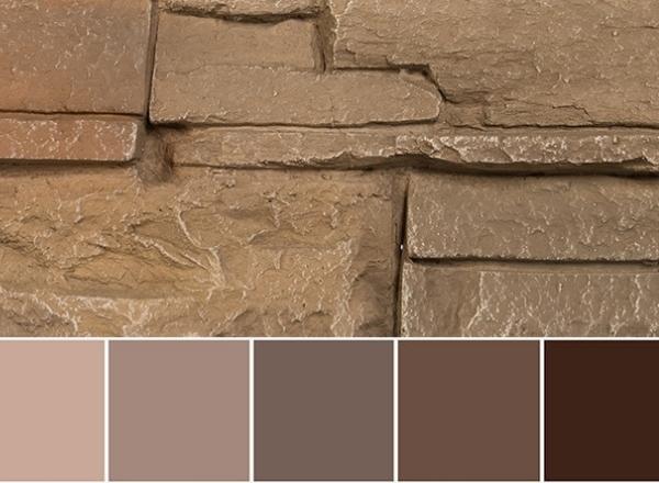 Image showing some of GenStone's monochromatic custom color options.